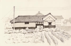 堀込家長屋門